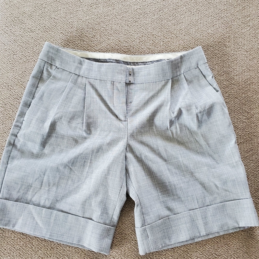 Express shorts heathered grey